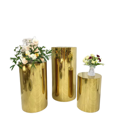 Gold Pedestals