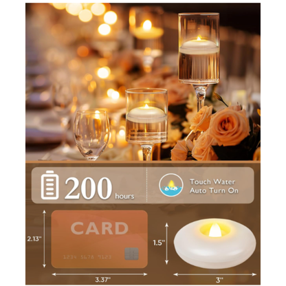 Flameless Led Floating Candles