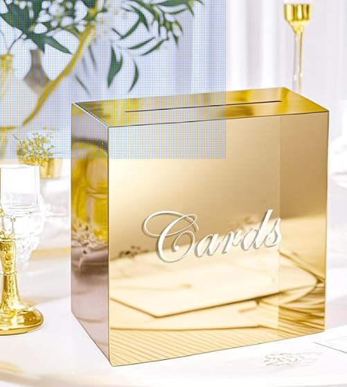 Gold Cards Box Holder