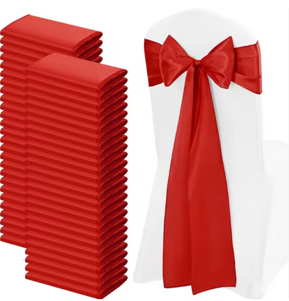 Satin Chair Sashes